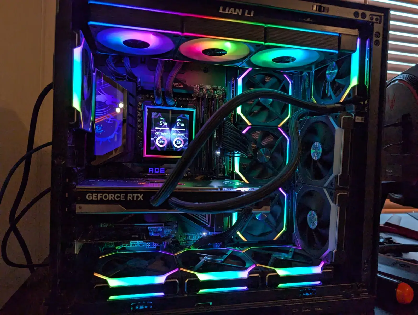 Real custom Subtronics gaming PC build with RGB lighting