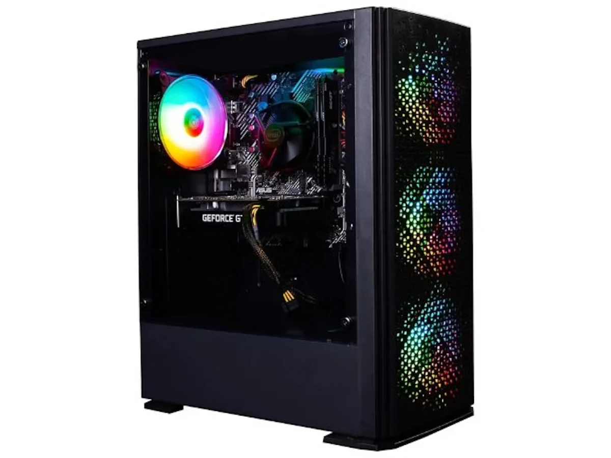 Value gaming desktop ready for setup and optimization